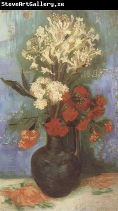 Vincent Van Gogh Vase with Carnations and Othe Flowers (nn04)